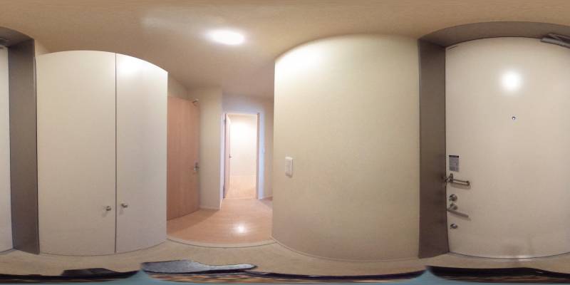 パノラマ画像玄関