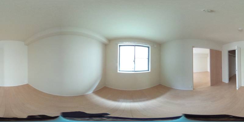 パノラマ画像洋室