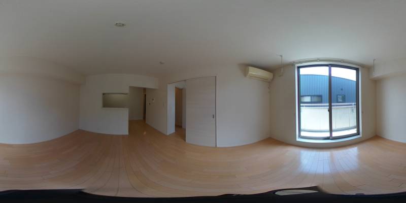 パノラマ画像リビング