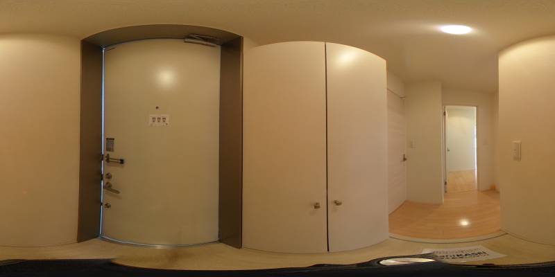 パノラマ画像玄関