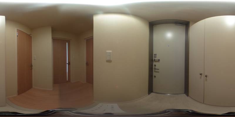 パノラマ画像玄関