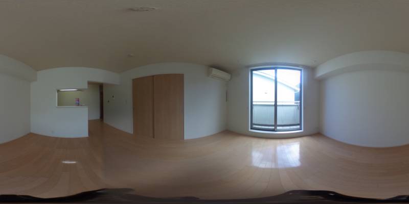 パノラマ画像リビング