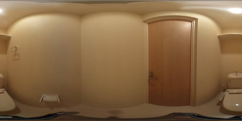 パノラマ画像トイレ