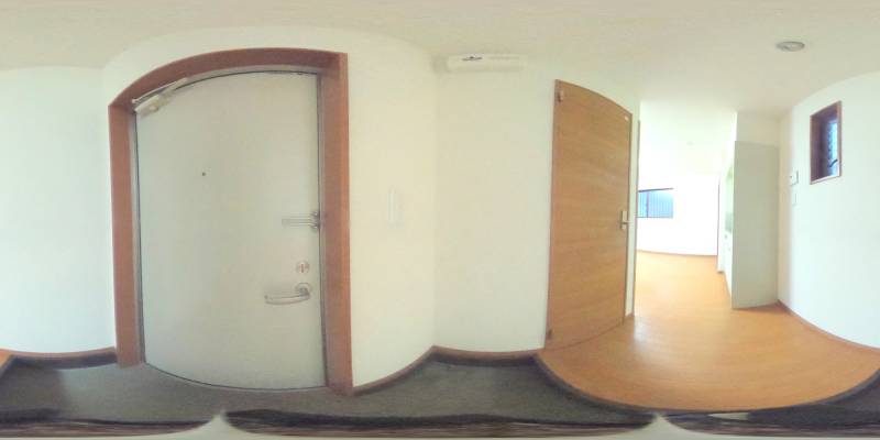 パノラマ画像玄関