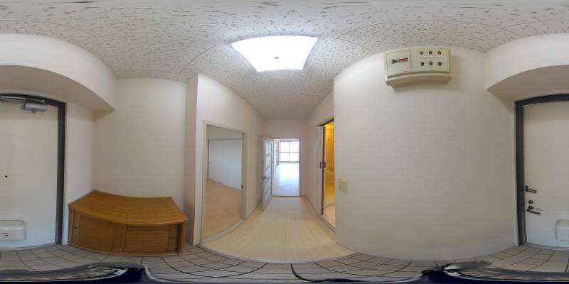 パノラマ画像玄関