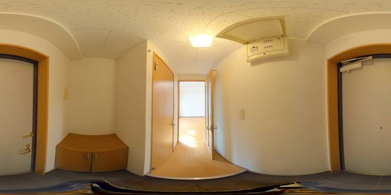 パノラマ画像玄関