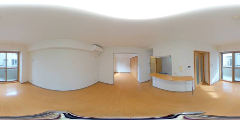 パノラマ画像リビング