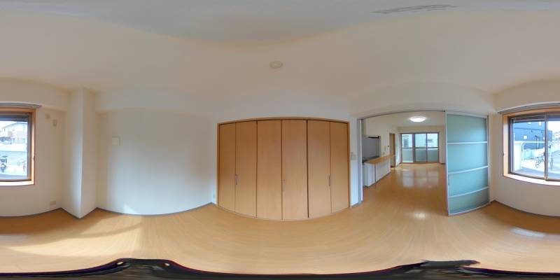 パノラマ画像洋室