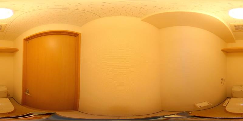 パノラマ画像トイレ