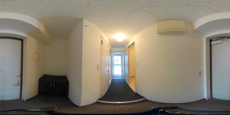 パノラマ画像玄関