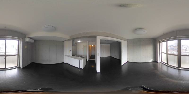 パノラマ画像リビング