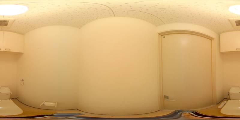 パノラマ画像トイレ