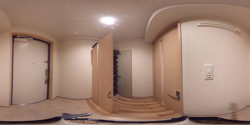 パノラマ画像玄関