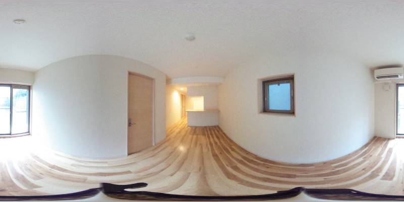 パノラマ画像リビング