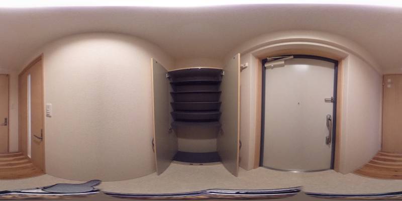 パノラマ画像玄関