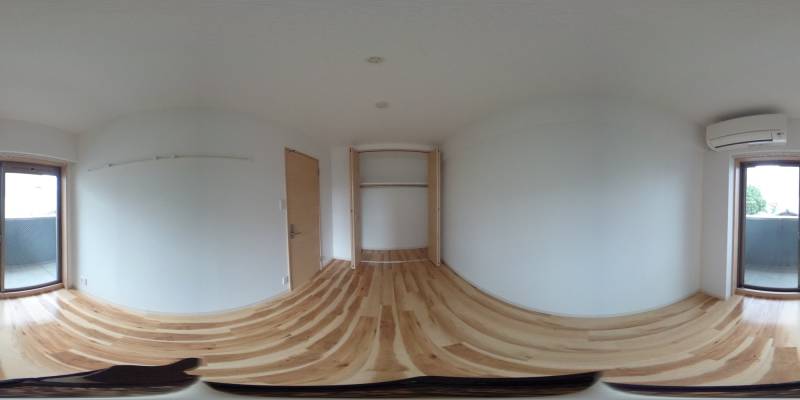 パノラマ画像洋室