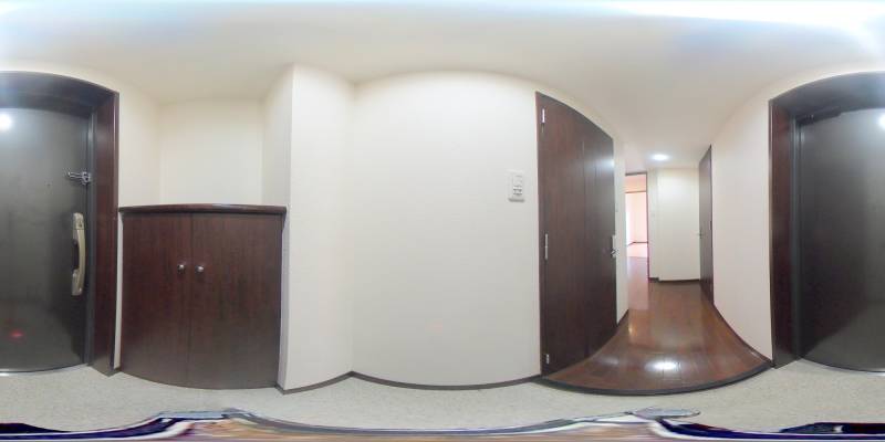 パノラマ画像玄関