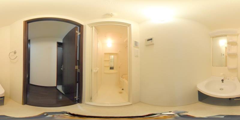 パノラマ画像洗面所