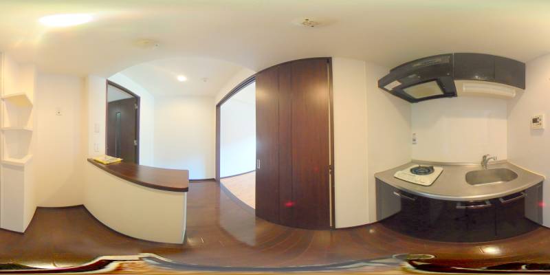 パノラマ画像キッチン