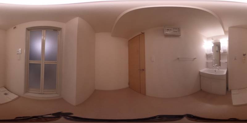 パノラマ画像洗面所