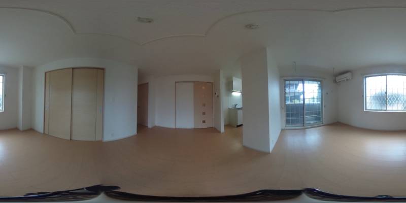 パノラマ画像リビング