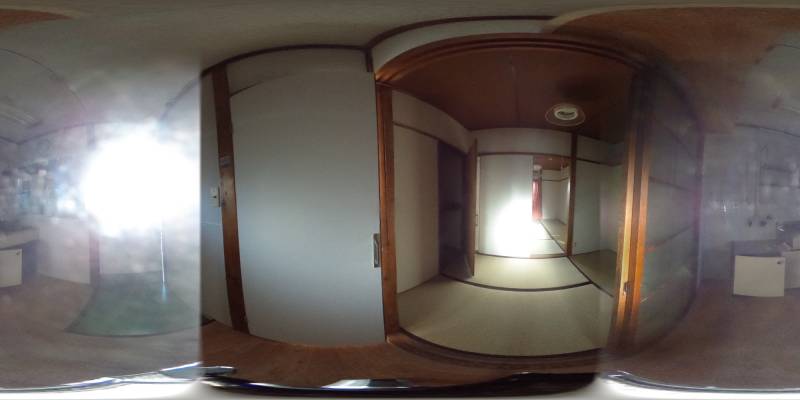 パノラマ画像玄関