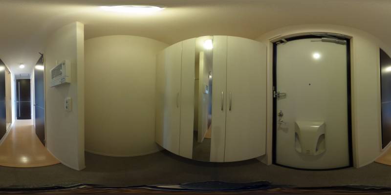 パノラマ画像玄関