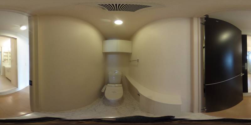 パノラマ画像トイレ