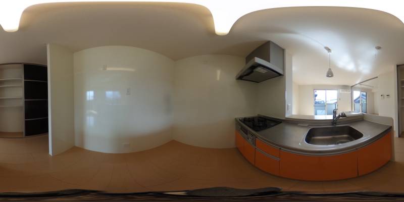 パノラマ画像リビング