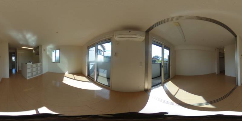 パノラマ画像洋室