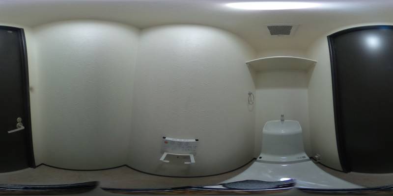 パノラマ画像トイレ