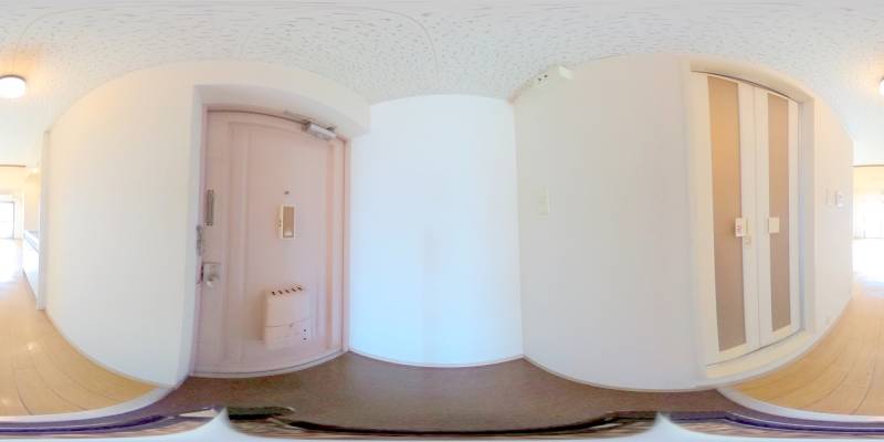 パノラマ画像玄関