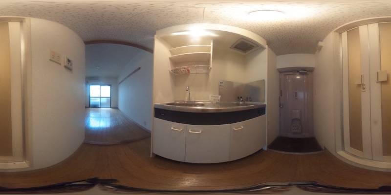 パノラマ画像キッチン