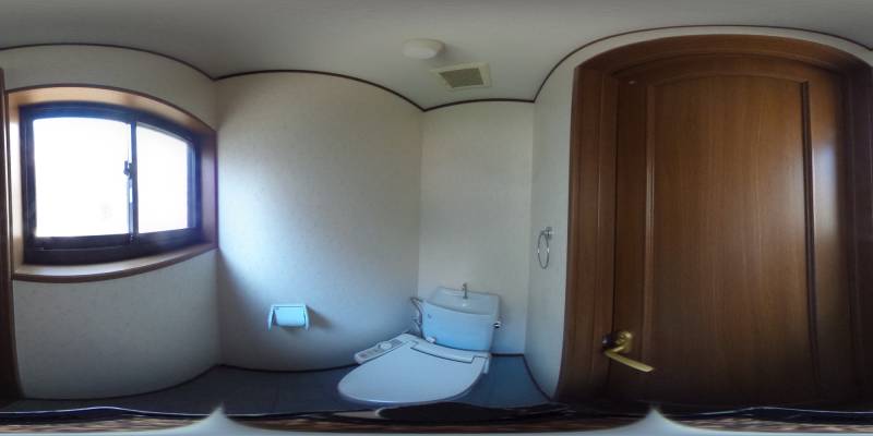 パノラマ画像トイレ