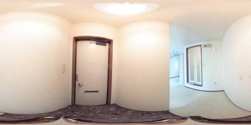 パノラマ画像玄関