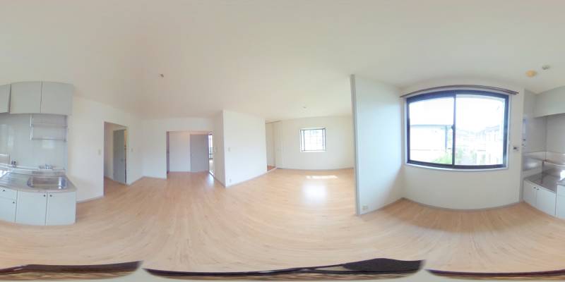 パノラマ画像キッチン