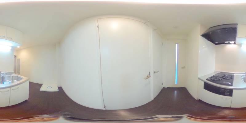 パノラマ画像キッチン