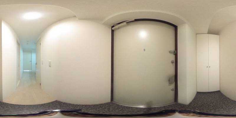 パノラマ画像玄関