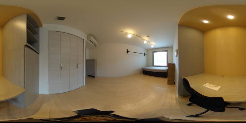 パノラマ画像洋室