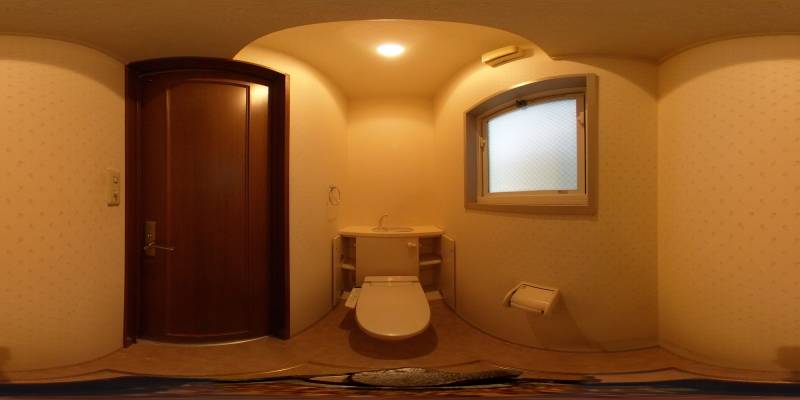 パノラマ画像トイレ