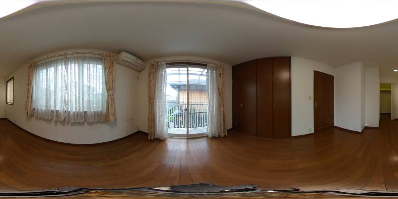 パノラマ画像洋室