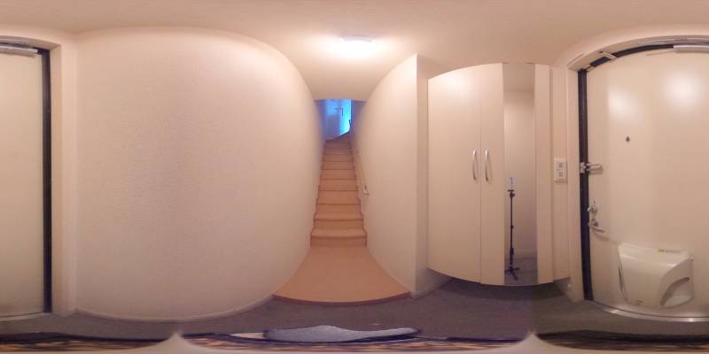 パノラマ画像玄関