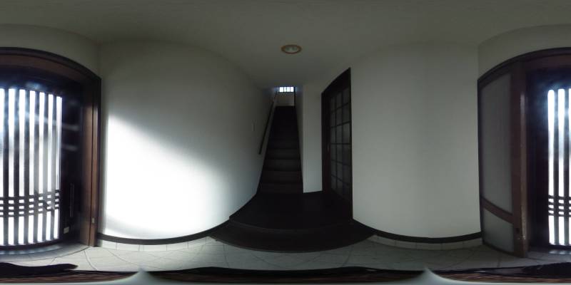 パノラマ画像玄関