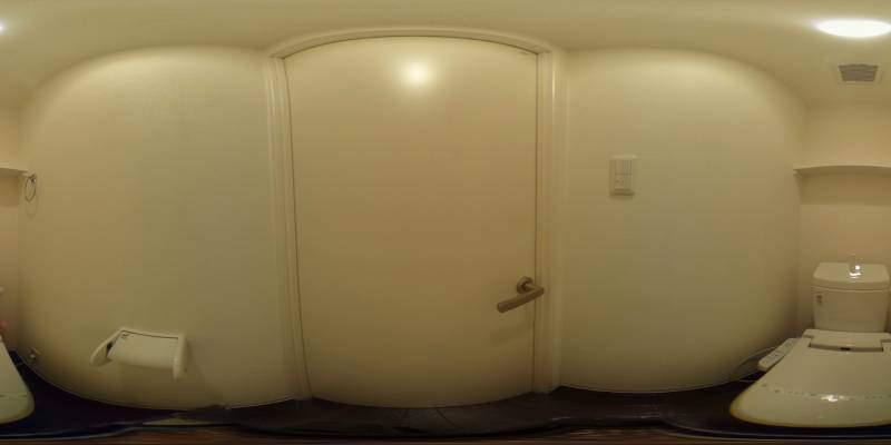 パノラマ画像トイレ