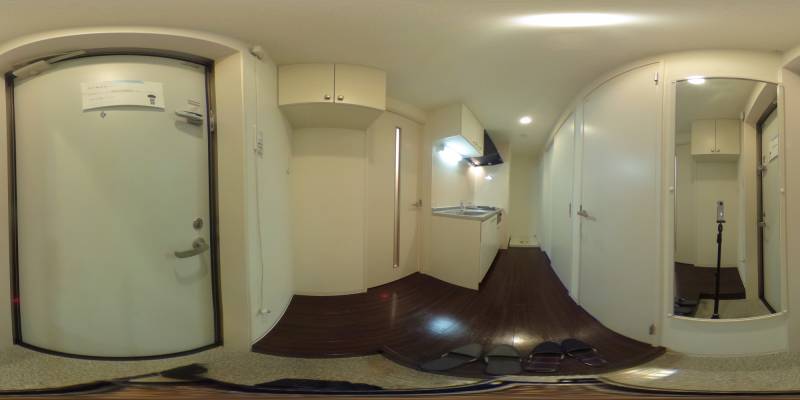 パノラマ画像玄関