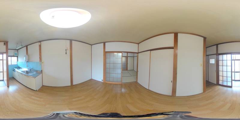 パノラマ画像リビング