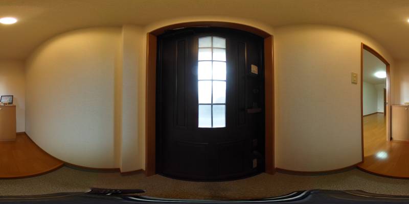 パノラマ画像玄関