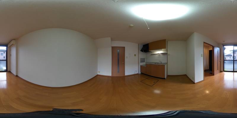 パノラマ画像リビング