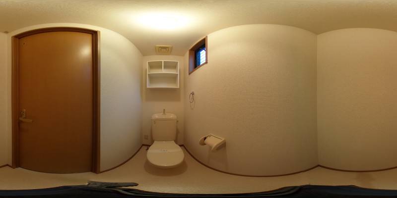 パノラマ画像トイレ