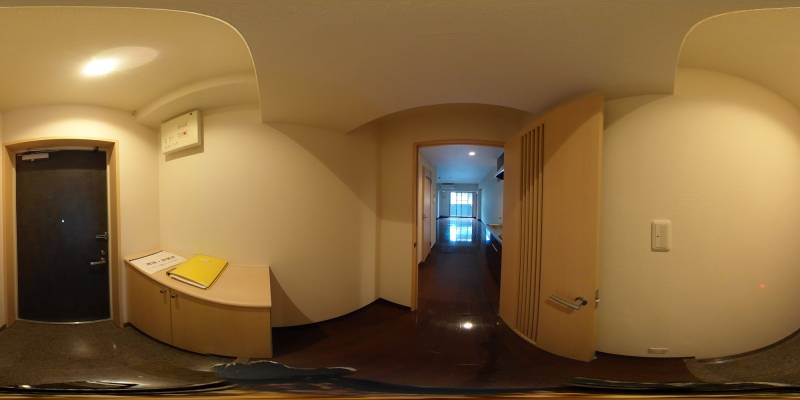 パノラマ画像玄関